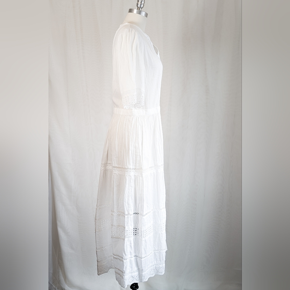 GAP White Lace Midi Dress - Picture 3 of 5